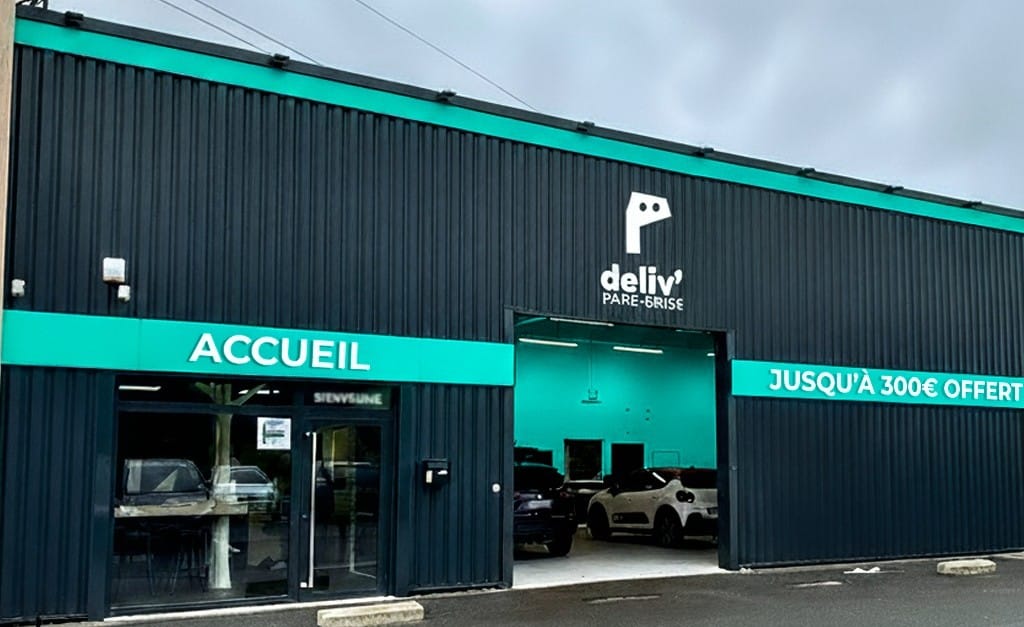 Centre DELIV PARE-BRISE — un réseau de 8 centres ouverts en France